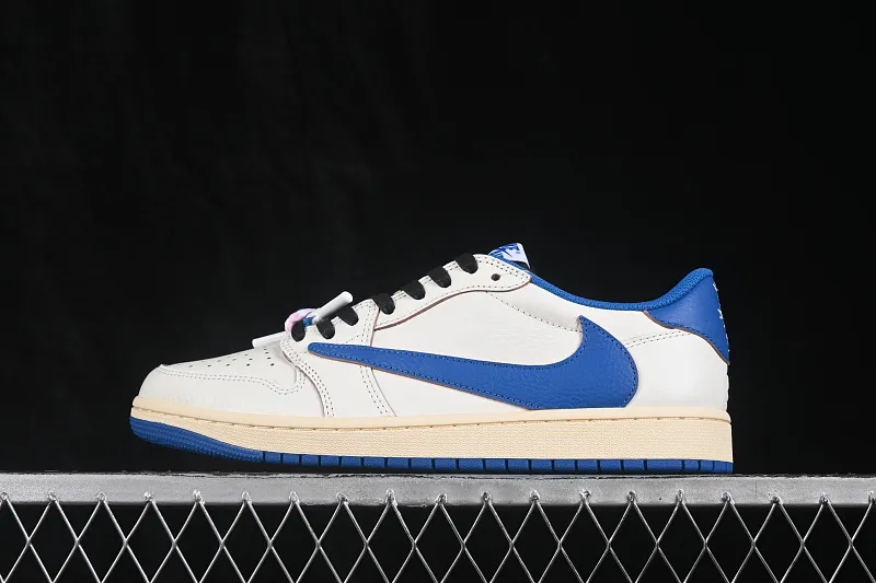 All categories Air Jordan Jordan series basketball shoes Air Jordan 1 Low GX foreign trade version Travis Scott x Air Jordan 1 Low OG AJ1 Joe 1 undercut low top full head layer DM7866-104